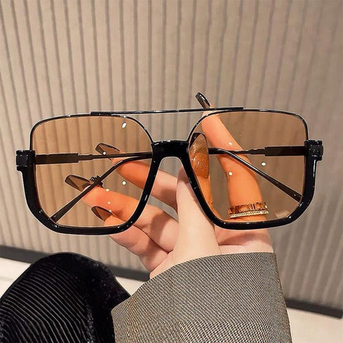 Retro Pair Bridge Sunglasses Premium Western Fashionable Pilot Sunglasses Personality Sunglasses UV-Proof
