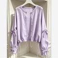 Women's Summer Elegant Luxury Drawstring Cardigan + Shirt 2026 - As Pictured