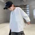 Boys' Hoodie Long Sleeve Base Layer T-Shirt