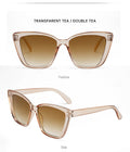 Big Frame Cat-Eye Men Sunglasses Women Cross-Border Hit Fashionable Premium Sunglasses ins Prop Wear Jewelry Sunglasses