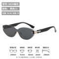2026 New Overseas Cat-Eye Women Sunglasses Premium Rimless Polarized Men Fashionable Glasses Sun-Proof Sunglasses Trendy