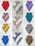 Women's Ethnic Elegant Knit Shawl + Cape 2026 - White
