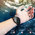 Cypress Reach Eggplant New Multifunction Mens Watch Men Student Korean Ultra Thin Fashionable Quartz Watch TikTok Drop Ship