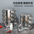 multi-layer stainless steel rotating spice rack nordic style kitchen special 360 degree turntable sp