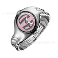 Original Genuine y2k Unique-Shaped Pair Display Watch Men Twisted Retro Fashionable Vintage Breeze Stylish Waterproof Watch