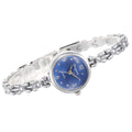 2025 New Deep Blue Round Small Dial Cross-Border Watch Supply Wholesale Compact Women Bracelet Watch