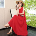 High-End Cotton Bohemian Beach Dress, 2026 Early Summer