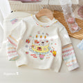 Girls' Faux Layered Spliced Sleeve T-Shirt