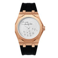 Export Overseas Fashionable Simple Mens Watch Arabian Letter Premium Waterproof Sports Alloy Watch Wholesale