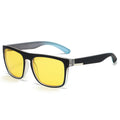 731 Sunglasses Iridescent Photochromic Night Vision Lens Sunglasses Western Outdoor Riding Elastic Paint Men Polarized Sunglasses
