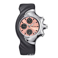 Original Vintage Y2K Unique-Shaped Twisted Watch Men Fashionable Premium Waterproof Niche Quartz Watch Multifunction 6 Hand