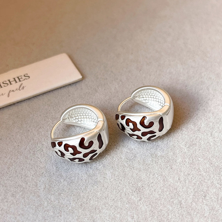 Vintage Tiger's Eye Statement Earrings - view 8