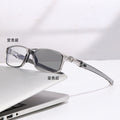 Smart Capable Change Focus Presbyopia Glasses Outdoor Secure Progressive Distance-Near Dual Photochromic Anti-Blue-Light Reading Glasses
