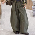 Girls' Striped Top & Curved-Leg Pants Set