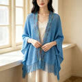 Women's Ethnic Shawl + Cape 2026 - Red