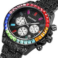PINTIME / Item Time Export Bestseller Colorful 6 Hand Watch Men Western Fashionable Hand Watch Drop Ship