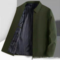 on behalf of spring and autumn coats, middle-aged and elderly men's lapel jackets, autumn dad and el