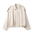 Women's Fall-Winter Retro Lapel Collar Jacket 2026 | Trendy Jacket - Coffee