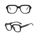Tortoise Shell Anti-Blue Plano Glasses Frame New Western Stud Square Wear Jewelry Glasses Women Bare Face Versatile Frame