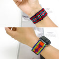 Fits Apple watch Stretch Elastic Band Adjust Day Lettering Clasp Apple Band applewatch Band