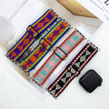 Fits Apple watch Stretch Elastic Band Adjust Day Lettering Clasp Apple Band applewatch Band
