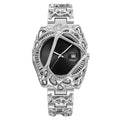 Y2K Year Original Retro alabaster Western Unique-Shaped Spider Web Watch Men Stylish Waterproof Quartz Watch
