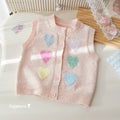 Girls' Heart Embroidery Peplum Shirt