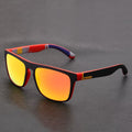 Western Polarized Sunglasses D731 Fashionable Iridescent Sports Men Sunglasses Cycling Glasses Sunglasses Factory Wholesale
