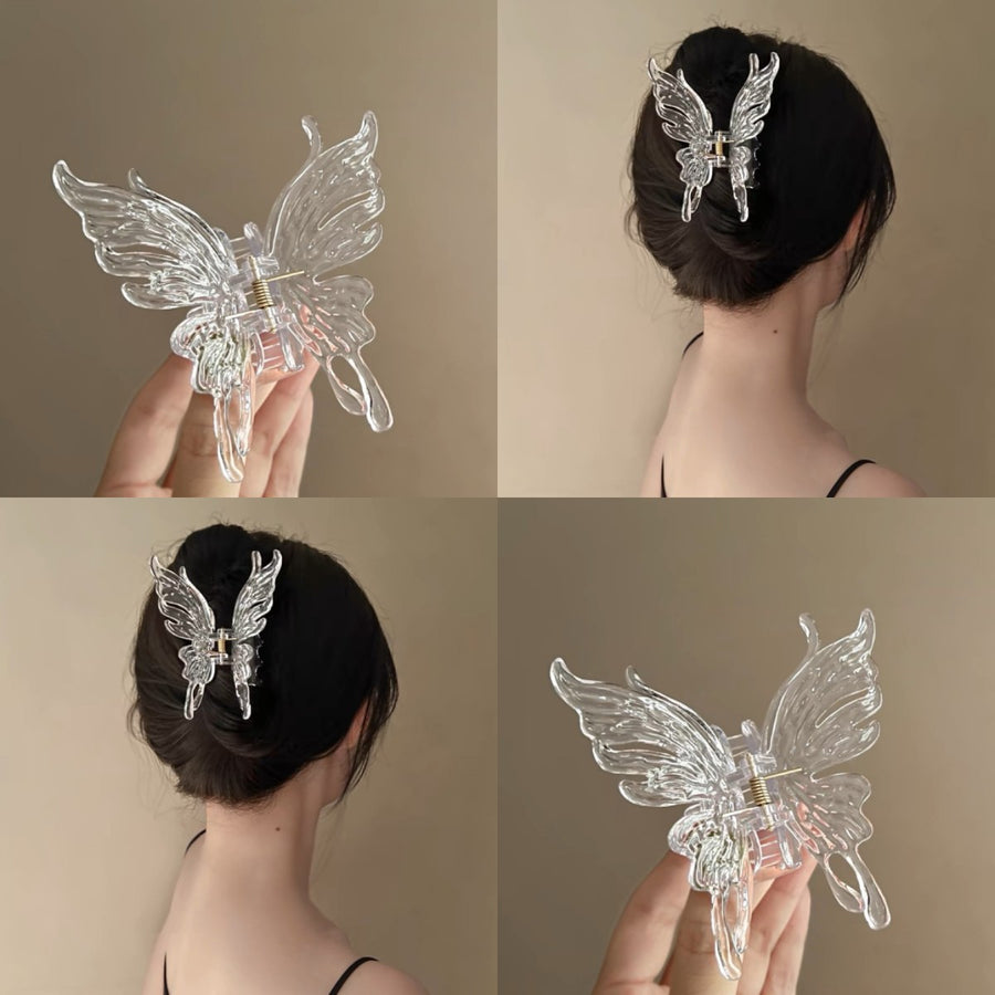 Colorful Butterfly Hair Claw Clip - view 6