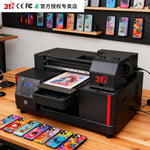 31 degree UV printer small mobile phone case plastic silicone shell mirror relief varnish luminous mobile phone case printing machine