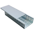 200 * 100 multi-hole self-clamping tray type cable tray hot dip galvanized galvanized wire trough engineering customization