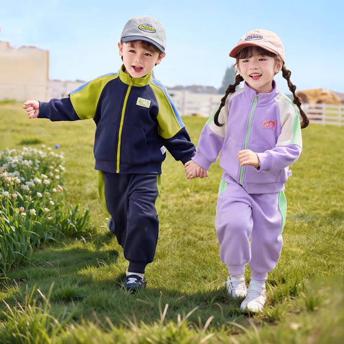 Kids' Sporty Two-Piece Set - Kindergarten Uniform Style
