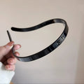 Retro Acetate Headband Women Premium Non-Slip Press Dispatch Face Wash Head Headband Simple Versatile Going Out Hair Accessory