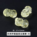 晶典 天然精雕水晶貔貅手工diy饰品配件时尚礼物半成品材料批发