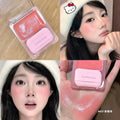 Cappuvini元气光感腮红膏 膨胀色少女感粉粉腮红自然水润韩系彩妆