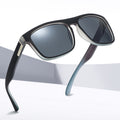 731 Sunglasses Iridescent Photochromic Night Vision Lens Sunglasses Western Outdoor Riding Elastic Paint Men Polarized Sunglasses