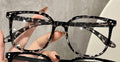 Stud Square Frame Glasses Women Overseas Bare Face Black Frame Blue-Light Glasses Student Fashionable Versatile Wear Jewelry Glasses Frame