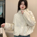 Women's Summer Korean Loose Sun-Protection Top + Cardigan + Jacket 2026 - Apricot