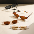 Overseas Cat-Eye Women Western INS Fashionable Sunshade Glasses Wholesale Sun-Proof UV-Proof Versatile Sunglasses