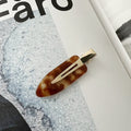 Korea Acetate Invisible Hair Clip Women Side Fringe Clip Fairy Elegant Feel Baby Hair Forehead Hair Clip Makeup Duck Bill Clip