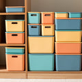 storage box household large clothing storage box student dormitory debris sorting box plastic large