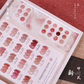 oriental jade 18-color ice transparent nude nail polish transparent color series whitening, moisturi