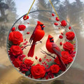 Hot selling beautiful bird acrylic living room courtyard pendant holiday scene decoration pendant gift
