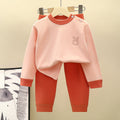 children's velvet suit autumn and winter new home clothing boys' autumn clothes and autumn pants sui