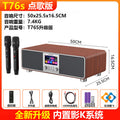 Shanshui T76S home KTV audio set small Bluetooth karaoke all-in-one karaoke home theater speaker