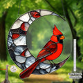 Hot selling beautiful bird acrylic living room courtyard pendant holiday scene decoration pendant gift
