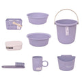 fashionable household water storage bucket bathroom home dormitory set washbasin laundry bucket stud