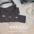 3317轻薄缎面蕾丝大胸显小水晶杯内衣聚拢收副乳软钢圈文胸套装
