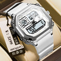 POEDAGAR Multifunction Digital Watch Mens Watch Waterproof Luminous Quartz Watch Live Export Bestseller Watch