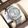 Swiss Brand Luxury Mens Watch New Formal Quartz Watch Men Live Export Bestseller Drop Ship